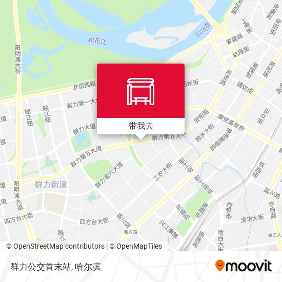 群力公交首末站地图