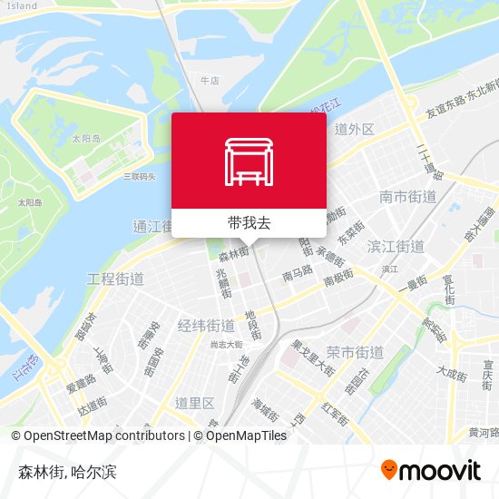 森林街地图