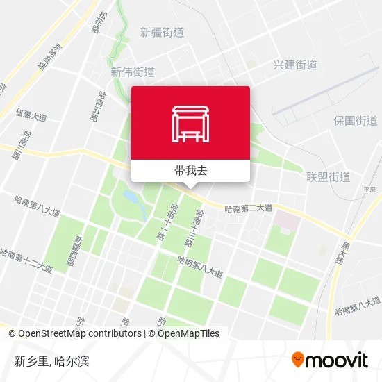 新乡里地图