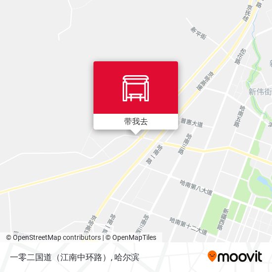 一零二国道（江南中环路）地图