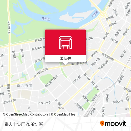 群力中心广场地图