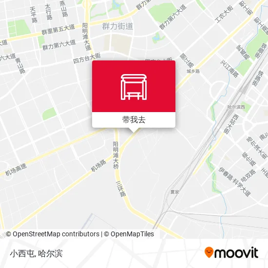 小西屯地图