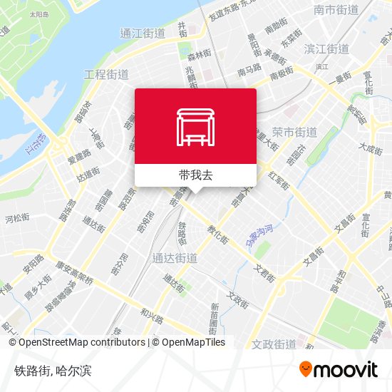 铁路街地图