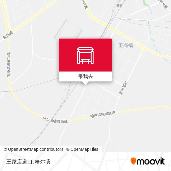 王家店道口地图