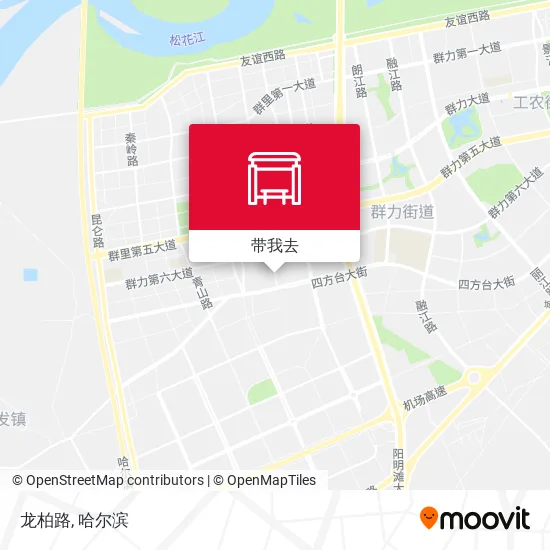 龙柏路地图