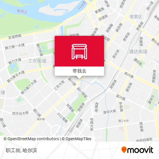 职工街地图