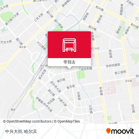 中兴大街地图