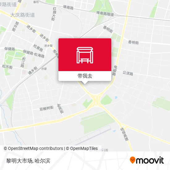 黎明大市场地图