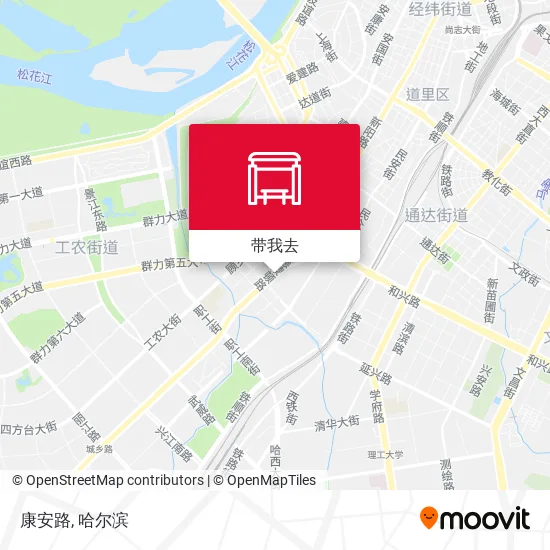康安路地图