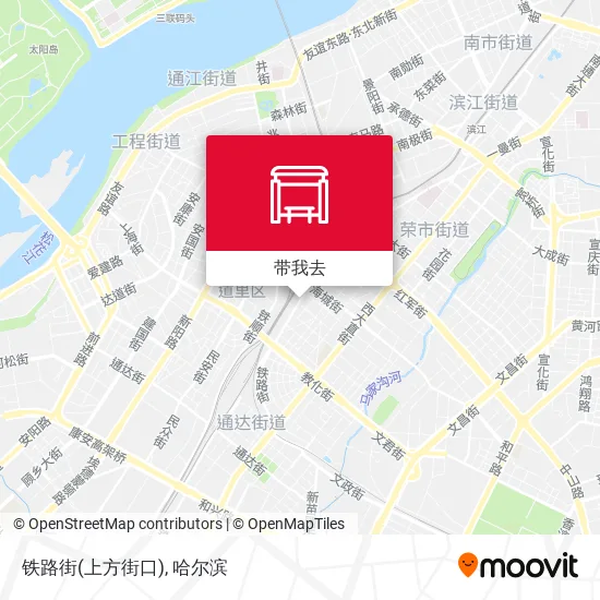 铁路街(上方街口)地图