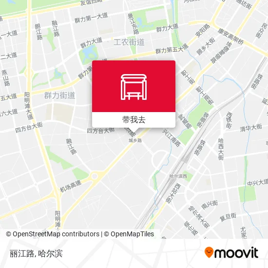 丽江路地图