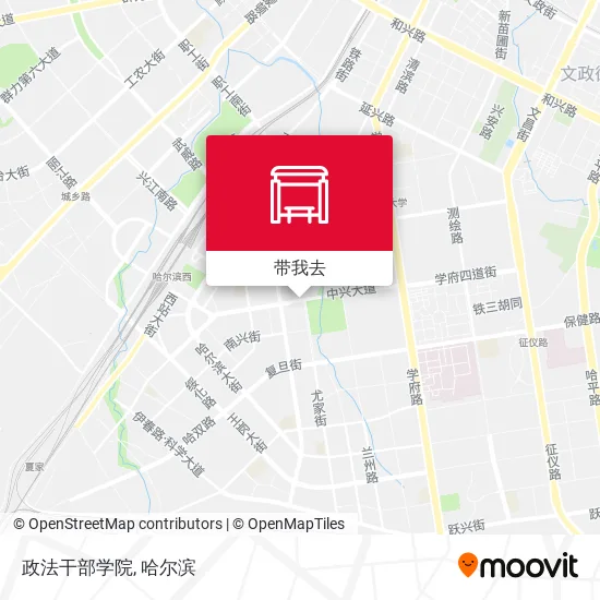 政法干部学院地图