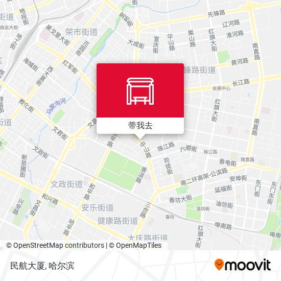 民航大厦地图