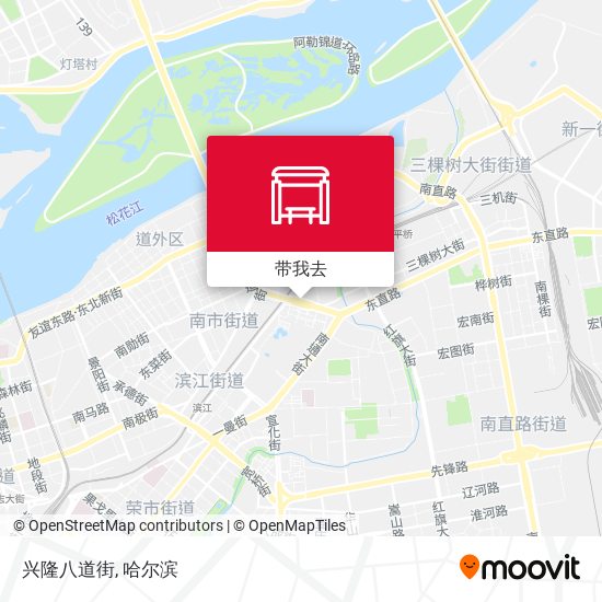 兴隆八道街地图