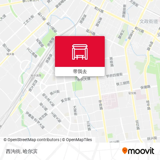 西沟街地图