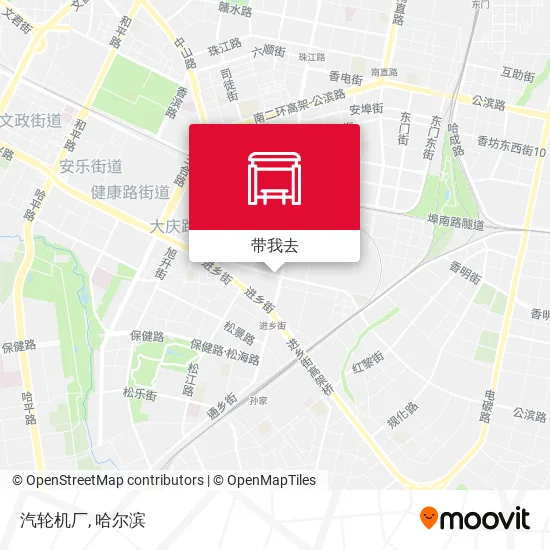 汽轮机厂地图