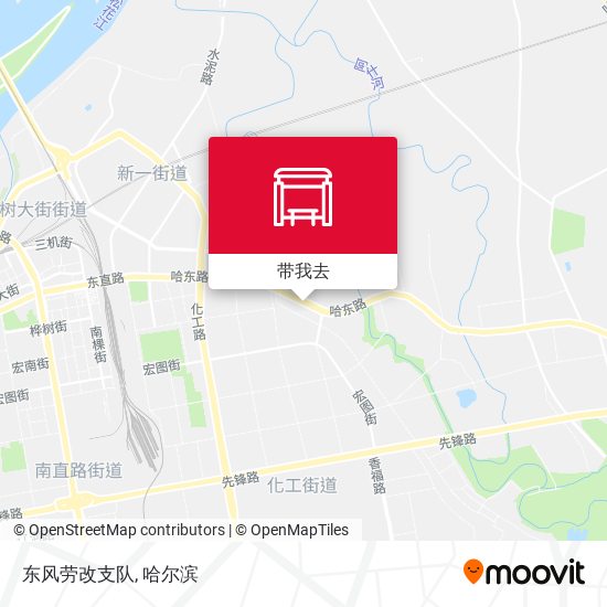 东风劳改支队地图