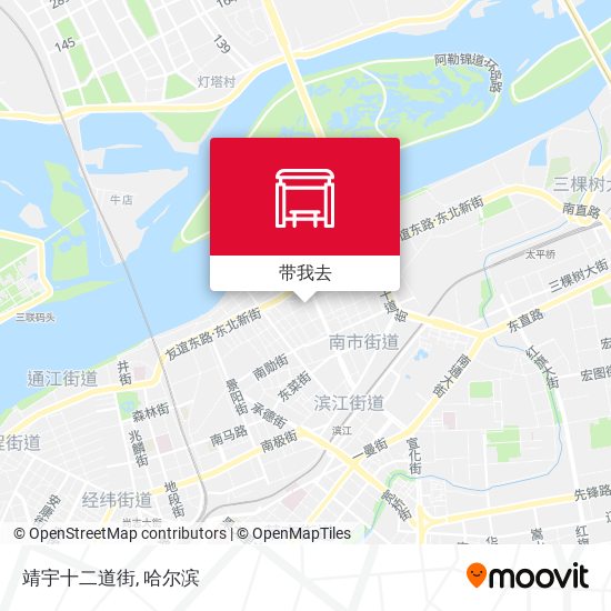 靖宇十二道街地图