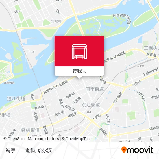 靖宇十二道街地图