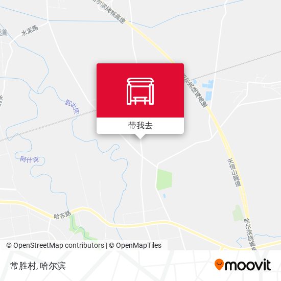 常胜村地图