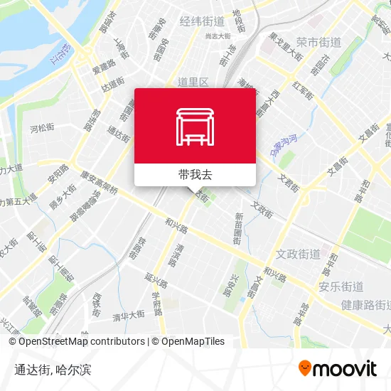 通达街地图