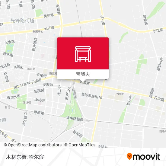 木材东街地图