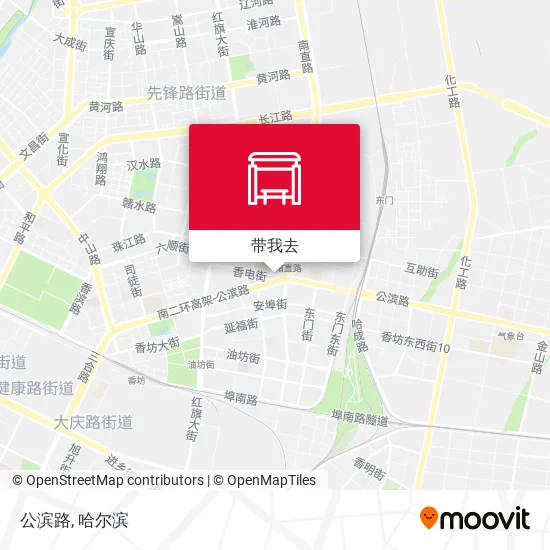 公滨路地图