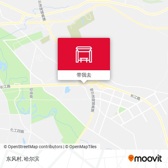 东风村地图