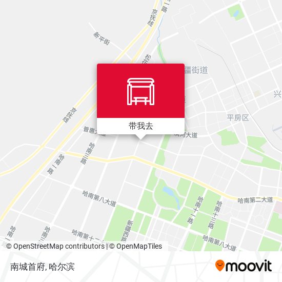 南城首府地图