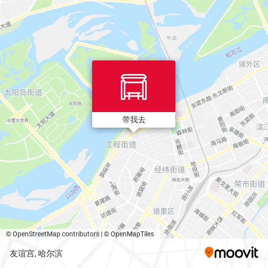 友谊宫地图