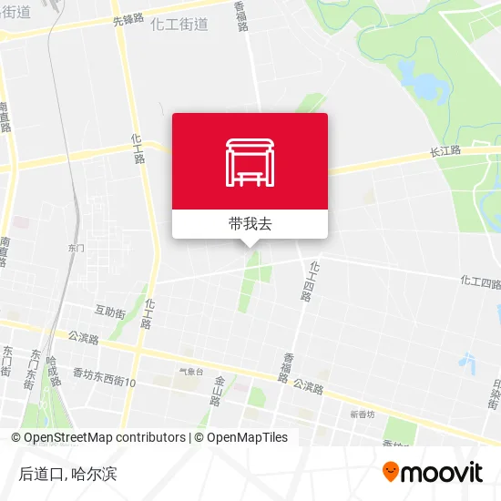 后道口地图