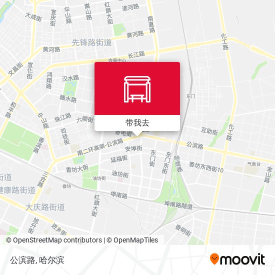 公滨路地图