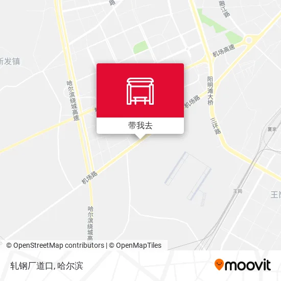 轧钢厂道口地图