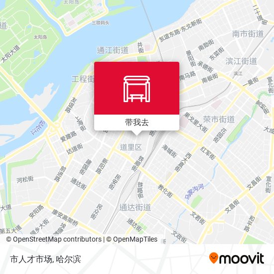 市人才市场地图