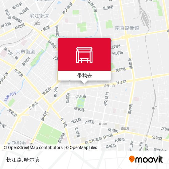 长江路地图