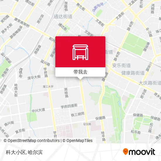 科大小区地图