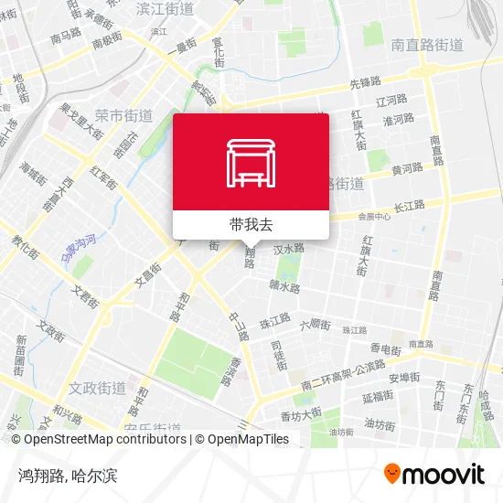 鸿翔路地图