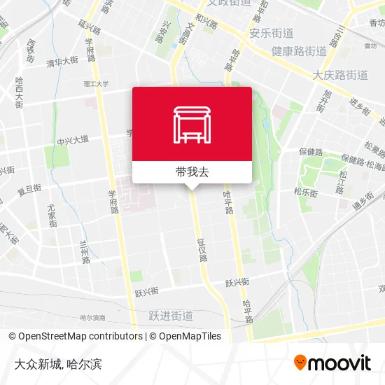 大众新城地图