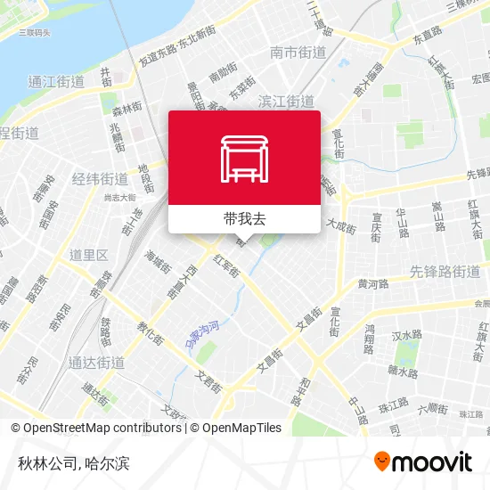 秋林公司地图