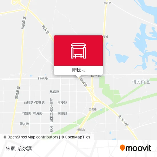 朱家地图