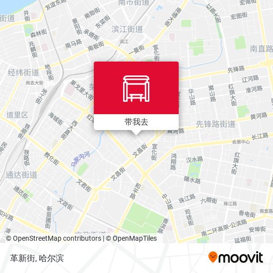 革新街地图