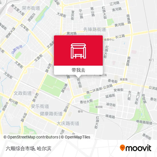 六顺综合市场地图