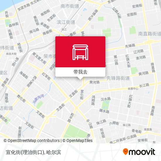 宣化街(理治街口)地图