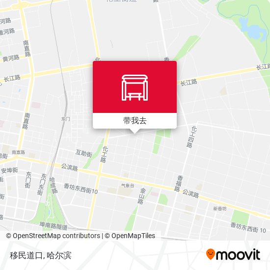 移民道口地图
