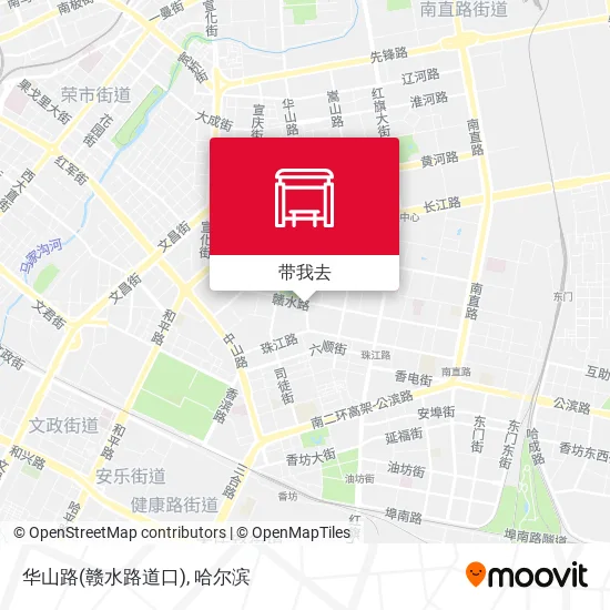 华山路(赣水路道口)地图