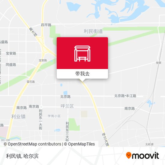 利民镇地图