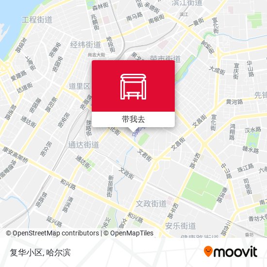 复华小区地图