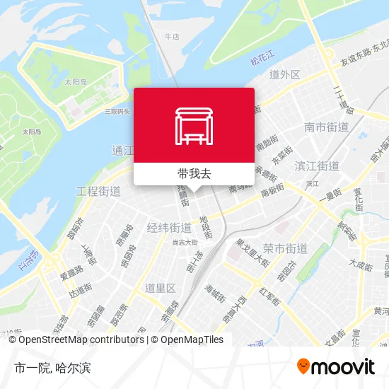 市一院地图