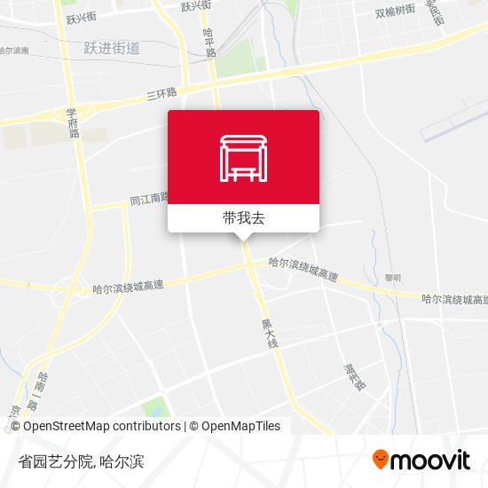 省园艺分院地图