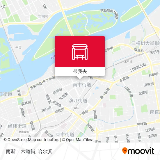 南新十六道街地图